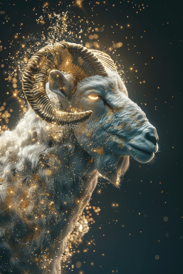 Photo gratuit une constellation d'animaux fantastiques