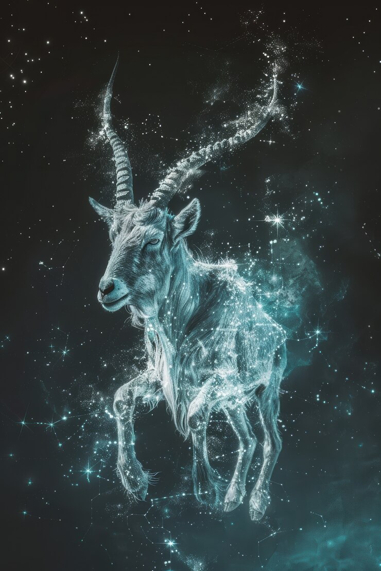 Photo gratuit une constellation d'animaux fantastiques