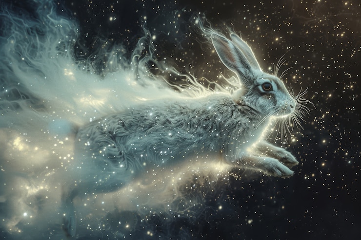 Photo gratuit une constellation d'animaux fantastiques