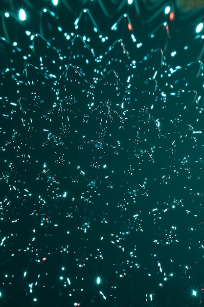 Constellation de métaux ferromagnétiques extrêmement rapprochés sur les tons bleus