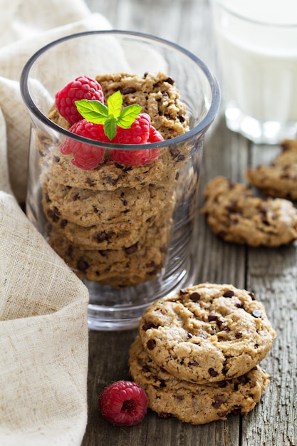 Les Cookies Aux Pépites De Chocolat