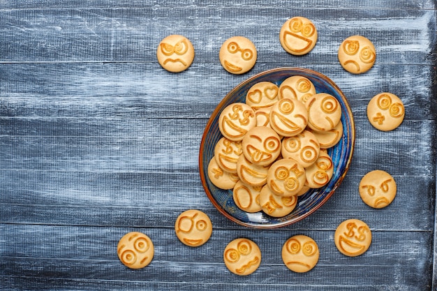 Cookies d'émotions différentes drôles