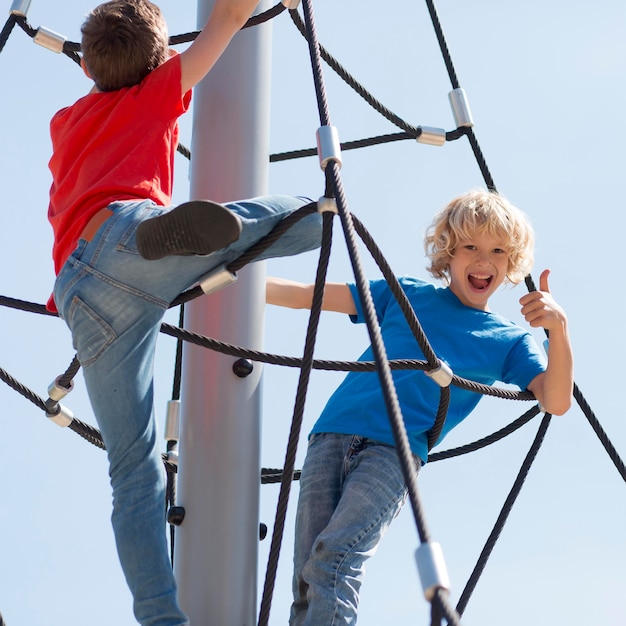 Corde d'escalade complète pour enfants