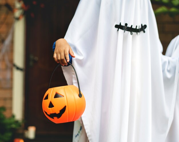 Costume fantôme pour la fête d&#39;Halloween