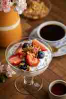 Photo gratuite cottagecore inspiration alimentaire nature morte