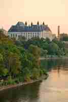 Photo gratuite coucher de soleil d'ottawa