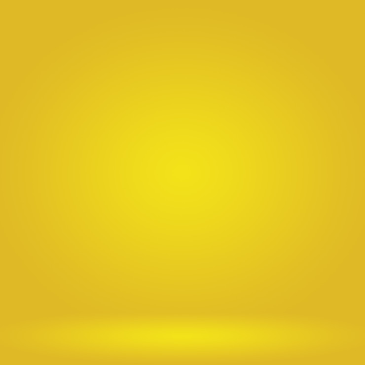 Photo gratuit couleurs douces abstraites magiques de fond de studio dégradé jaune brillant
