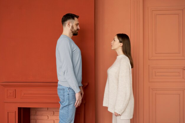 Couple ayant des problèmes de communication