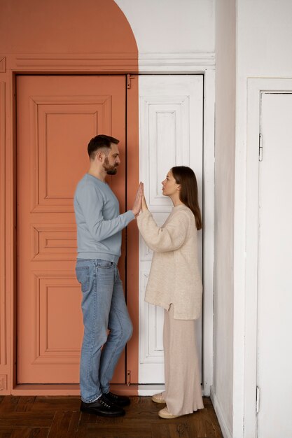 Couple ayant des problèmes de communication