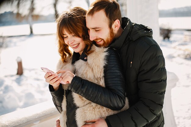 Couple ensoleillé