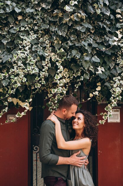 Couple en lune de miel à Venise