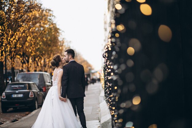 Couple de mariage en France