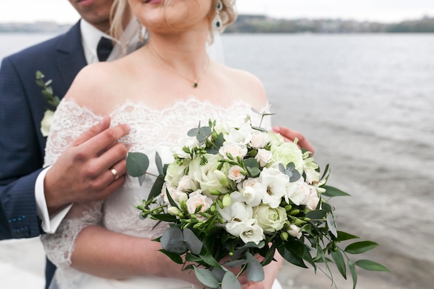 Couple à la mer