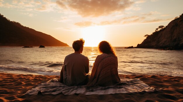 Couple mignon, passer du temps ensemble