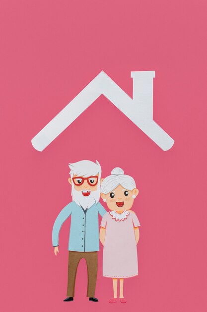 Couple sous un toit