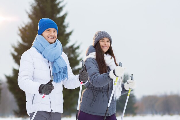 Couple sportif