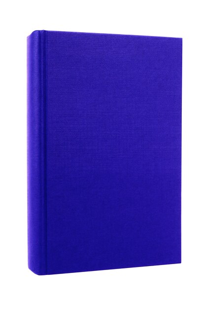 Couverture avant du livre bleu