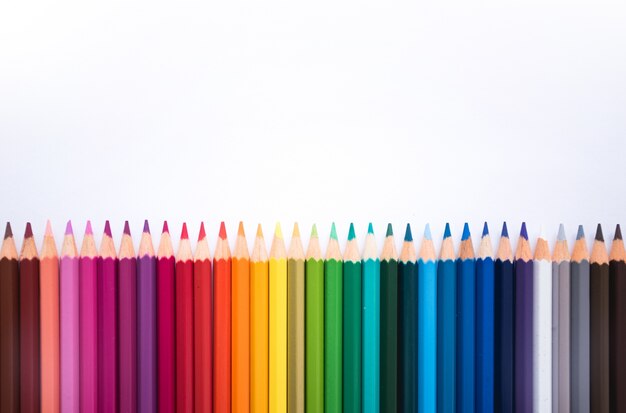 Crayons de fond