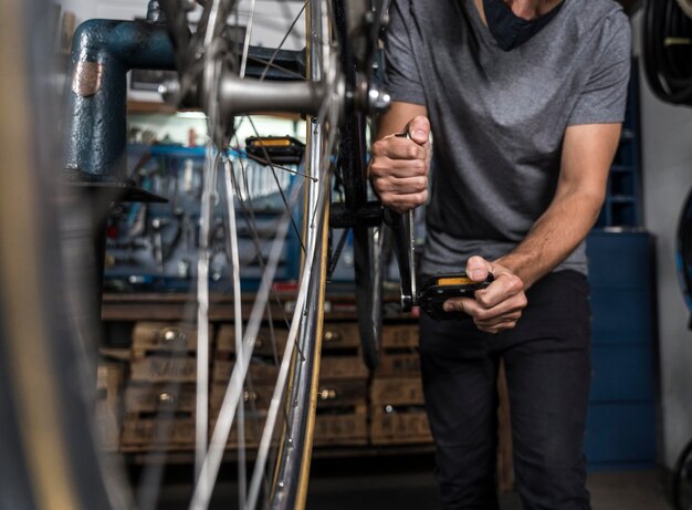 Création de vélo en atelier