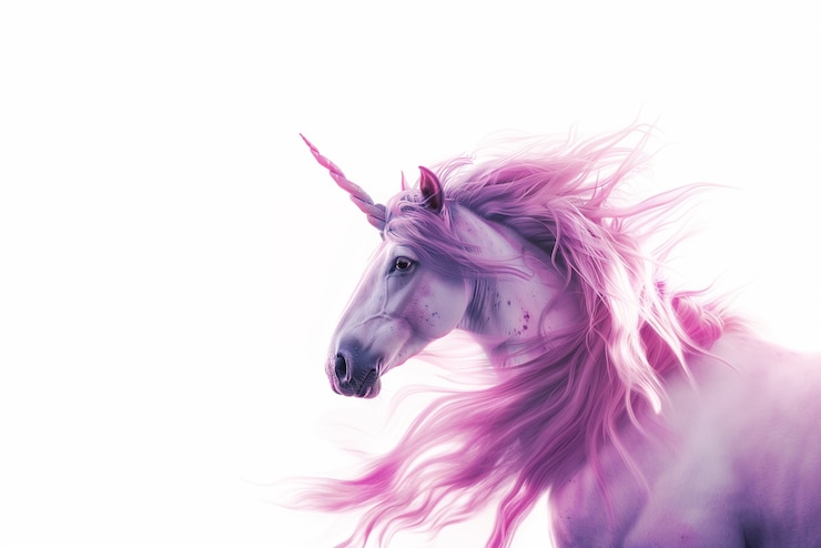 Photo gratuit une créature de licorne photoréaliste