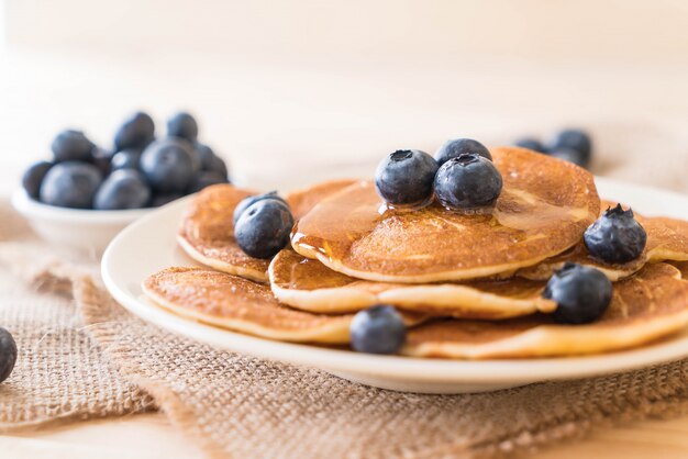 Crêpes au myrtille