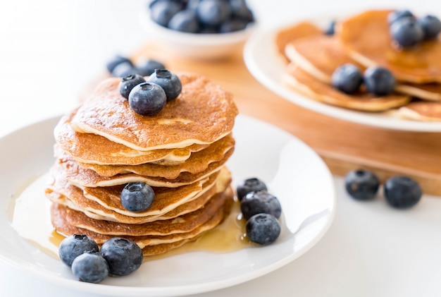 Crêpes au myrtille