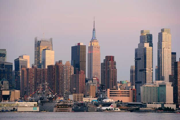 Crépuscule de Manhattan