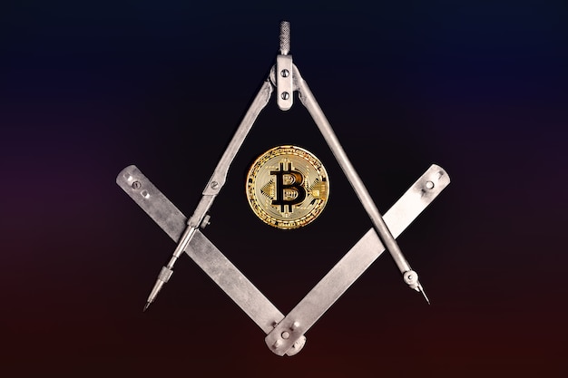 Graphique De Crypto-monnaie Bitcoin | PSD Premium