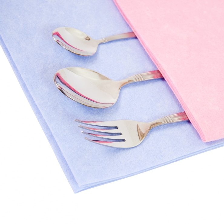 Photo gratuit cuillère et fourchette