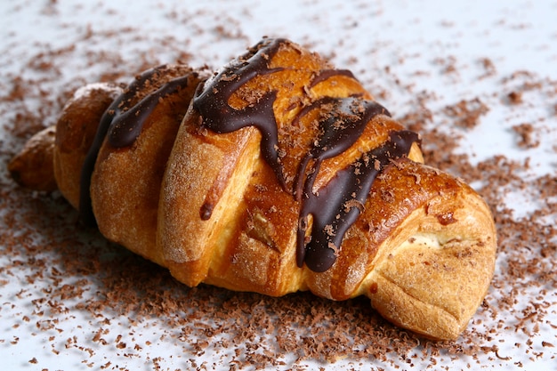 Cupcake au chocolat râpé