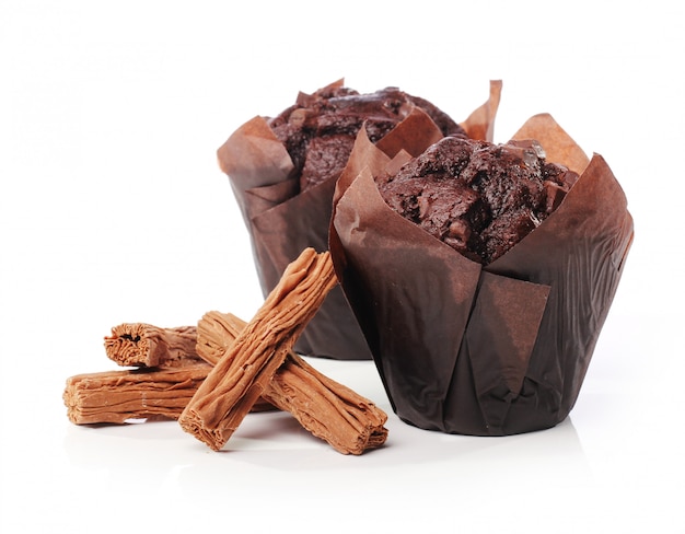 Cupcake au chocolat