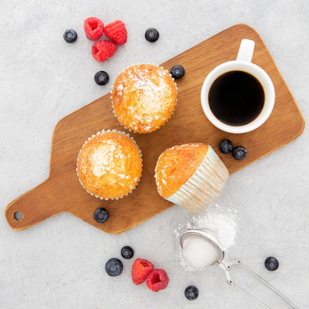 Cupcakes et café du matin