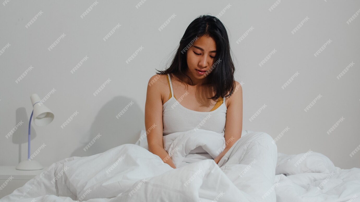 Femme enceinte inquiète