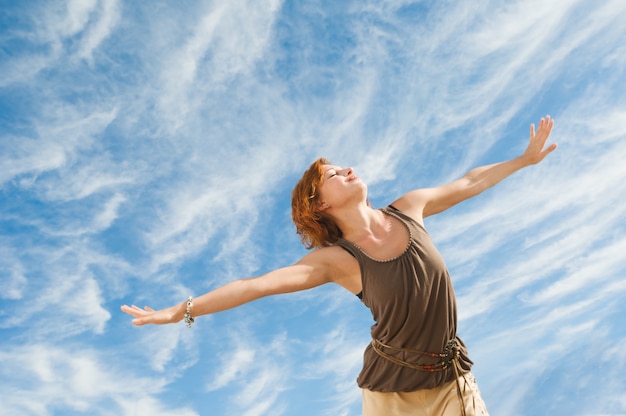 Photo gratuite danse de yoga