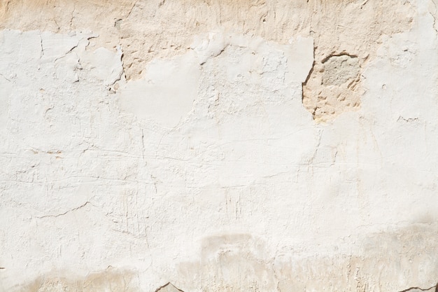 Decaying mur de plâtre