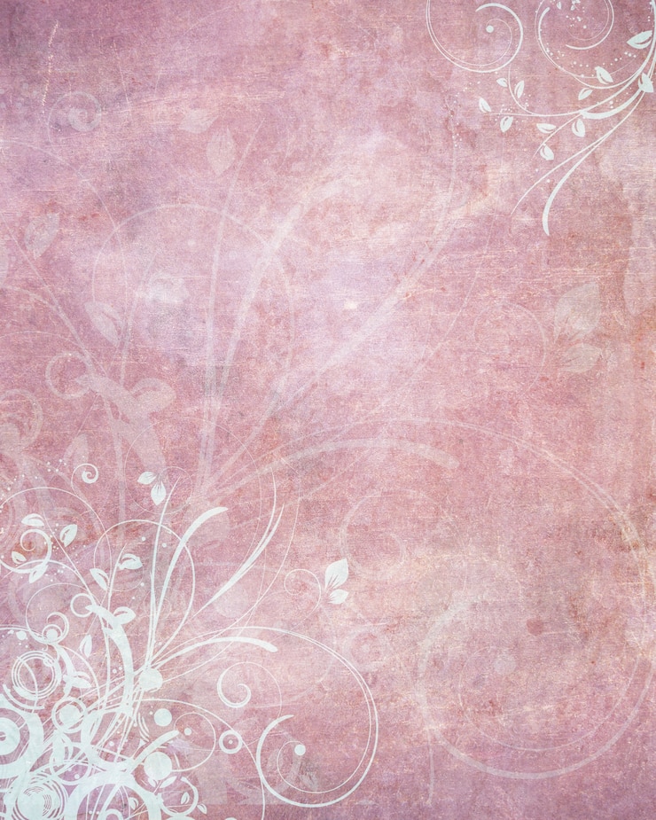 Photo gratuit décoratif fond grunge avec un design floral
