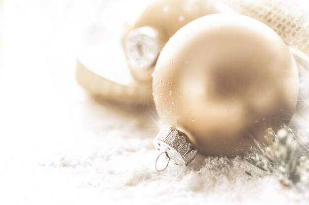 Décoration de boule de Noël CloseUp