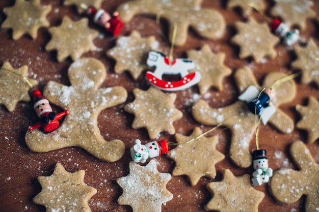 Décoration de Noël Biscuits au gingembre