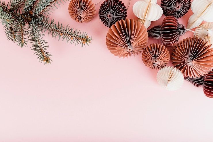 Photo gratuit décorations de guirlande