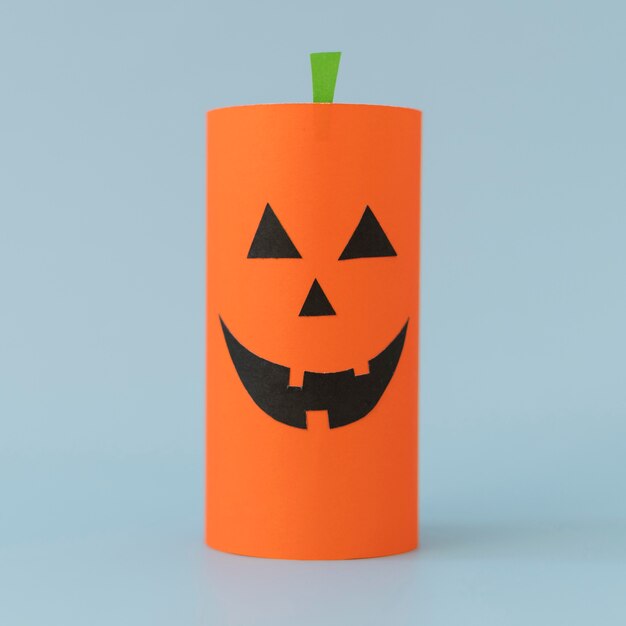 Décorations en papier pour citrouille d'Halloween