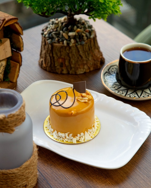 Délice Aux Amandes Sur La Table