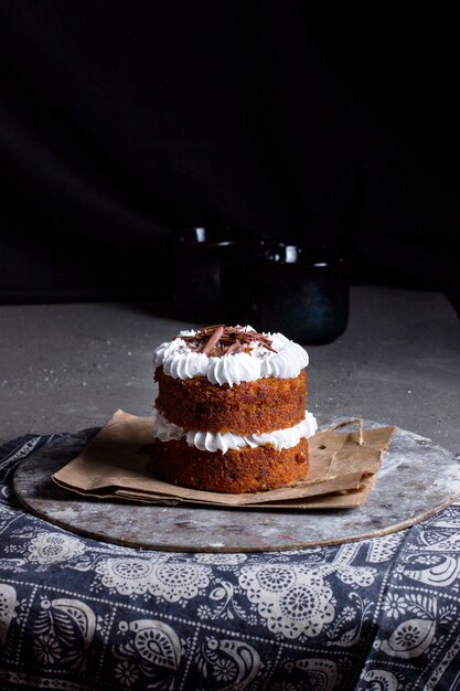 Délice de chocolat sur la table