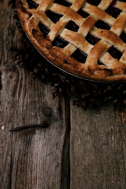 Délicieuse tarte aux bleuets