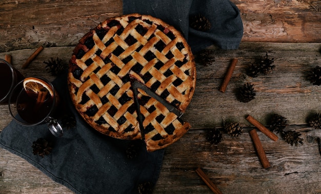 Délicieuse Tarte Aux Bleuets