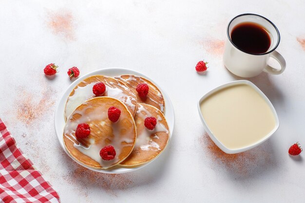 Délicieuses crêpes au lait concentré