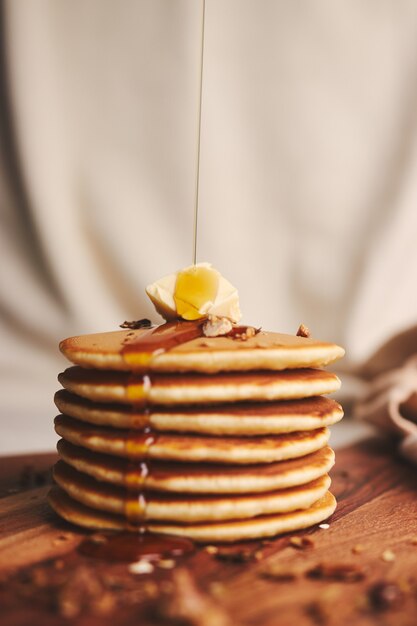 Délicieuses crêpes au miel