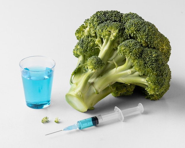 Délicieux aliment modifié aux OGM de brocoli