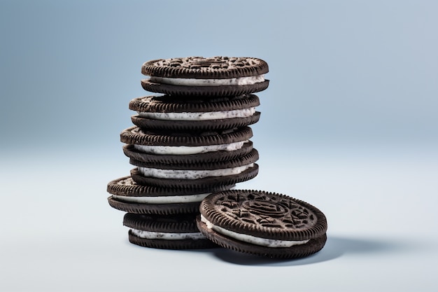 Délicieux arrangement de biscuits