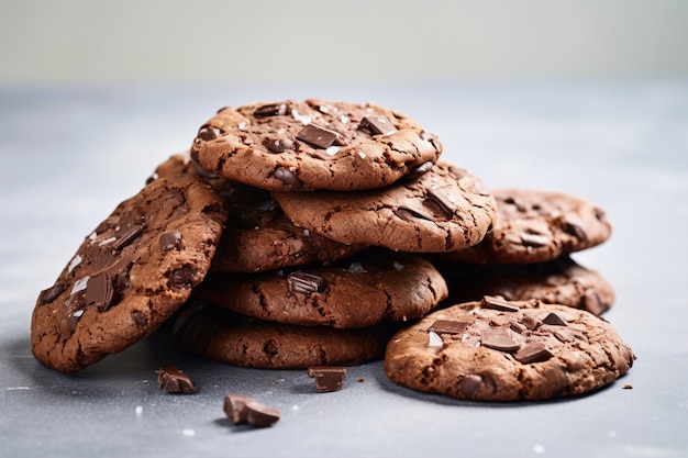 Délicieux arrangement de biscuits