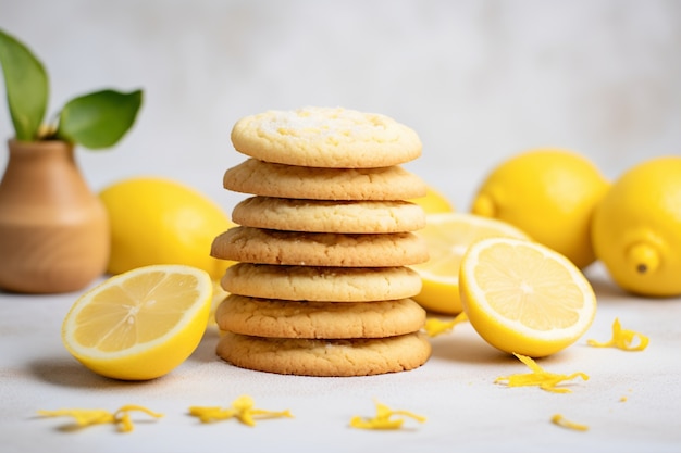 Délicieux arrangement de biscuits